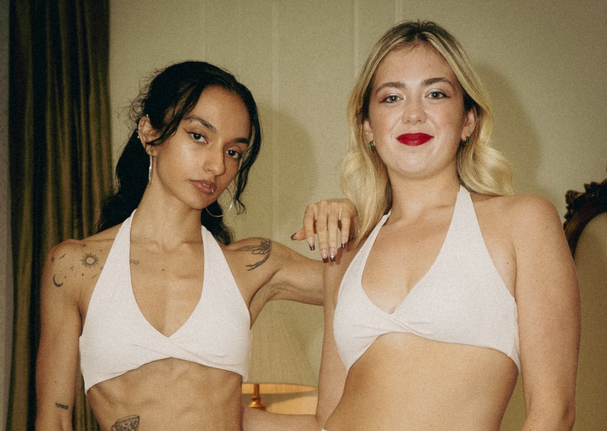 Twist Halter Bra